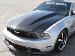 10 - 12 Mustang Carbon Fiber Hood (V6 / GT)