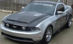 10 - 12 Mustang Carbon Fiber Hood (V6 / GT)