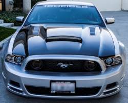 10 - 13 Mustang GT500 Carbon Fiber Hood