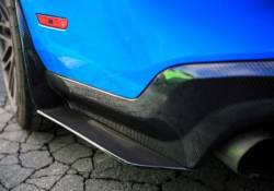 10 - 14 Mustang Rear Diffuser Splitters