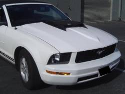 05 - 09 Mustang B-429 Ram Air Fiberglass Hood