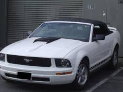 05 - 09 Mustang Fiberglass Hood CJ 351 (ram Air)