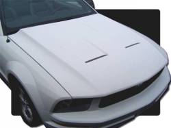 05 - 09 Mustang Fiberglass Hood Svt Style