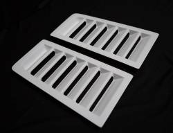 2010 - 2014 Mustang  Fiberglass Vents for Hoods TF10025-A53 and TF10025-A53KR