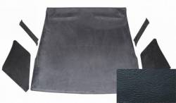 64 - 66 Mustang Coupe 1-piece Headliner Black Vinyl