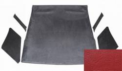 67 - 68 Mustang Coupe 1-piece Headliner Red Vinyl