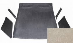 Headliner & Related - Coupe - TMI Products - 67 - 68 Mustang Coupe 1-pc Headliner Lt. Tan Vinyl