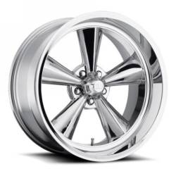 65 - 73 Mustang Standard 1 Piece Chrome 15x7 Wheel