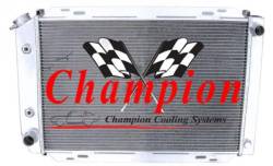 Champion Cooling - 80 - 93 Ford Mustang Champion Radiator 2-Row Core - Image 2