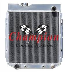 Champion Cooling - 64 - 66 Mustang V8 Conversion Radiator 3 Core - Image 2