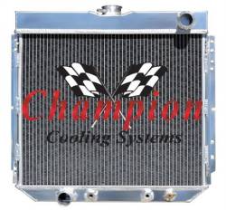 Champion Cooling - 67 - 70 Mustang Radiator Driver Side Outlet - Image 2