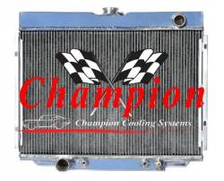 Champion Cooling - 67 - 70 Mustang Champion Radiator (Big Blocks) - Image 2