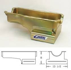 64 - 73 Mustang 351W Front Sump RR Oil Pan