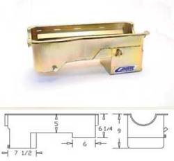 64 - 93 Mustang Rear Sump Pan for BBF Fox Conv