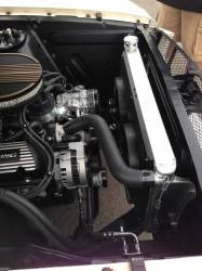 C & R Racing - 64 - 66 Mustang Crossflow Aluminum Radiator Module, Extruded Tubes, Dual Puller Fan Module, SBF - Image 2
