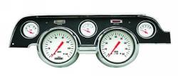 67 - 68 Mustang Classic Instruments Gauge Cluster, White Hot Series