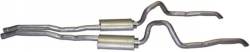 71 - 73 Mustang Exhaust -non-mach Dual Exhaust Sys