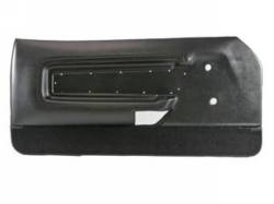 Door Panels & Related - Deluxe Panels - Scott Drake - 71-73 Mustang Deluxe Door Panels (Black)