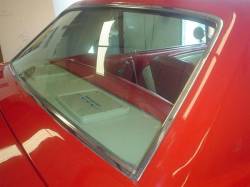 64-68 Mustang Coupe Back Glass, Smoke