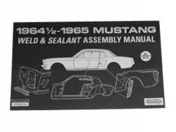 Accessories - Literature - Scott Drake - 1964 Mustang  Weld-Sealant Assembly Manual