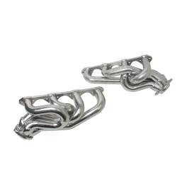 BBK Performance - 86 -93 Mustang 5.0, BBK Equal Length Shorty Headers, Silver Ceramic - Image 1