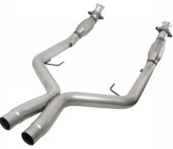 05 - 10 Mustang GT BBK X Pipe With Converters