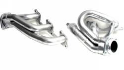 05 - 10 Mustang V6 BBK Shorty Headers, Silver Ceramic