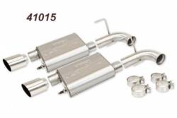 BBK Performance - 11-14 Mustang GT BBK Varitune Axle Back Exhaust Kit, Mild Steel - Image 1