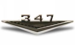 Emblems - Fender - Scott Drake - 64 - 66 Mustang 347 Fender Emblem