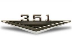 64 - 66 Mustang 351 Fender Emblem