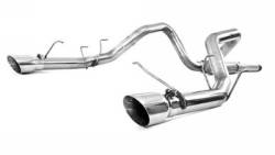 Kits - Axle & Cat Back - MBRP - 11 - 14 Mustang GT RACE Cat-Back Exhaust Stainless