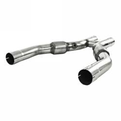 Mid Pipes - H-Pipes - MBRP - 11 - 14 Mustang GT500 H-Pipe w/Cats 3in Pro Series