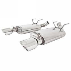 11 - 14 Mustang V6 Axle Back Exhaust Pro Stainless