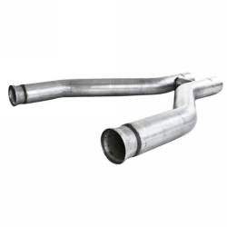 Mid Pipes - H-Pipes - MBRP - 11 - 14 Mustang GT MBRP 3in H-Pipe Aluminized