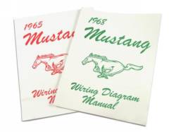 Accessories - Literature - Scott Drake - 1967 Mustang Wiring Diagram Manual