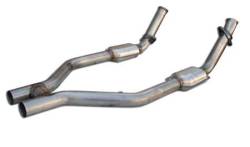 MRT - 05-10 Mustang GT MRT MaxFlow H-Pipe Exhaust w/Cats - Image 1