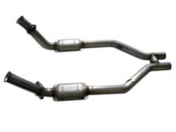 Mid Pipes - H-Pipes - MRT - 07-10 Mustang GT500 MaxFlow H-Pipe Exhaust, w/Cats