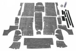 69 - 70 Mustang Floor Insulation Kit