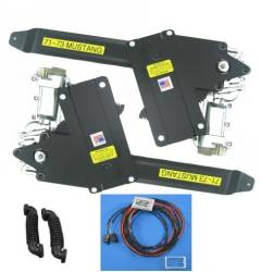 71 - 73 Mustang Power Window Kit- Chrome Switch