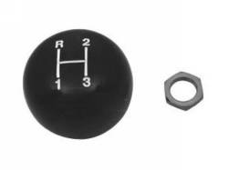 Console & Related - Shifter & Related - Scott Drake - 67-68 Mustang 3 Speed Shift Knob