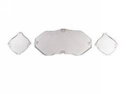 69-70 Mustang Instrument Panel Lens Set (Non-Tach)