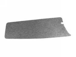 Trunk Area - Floor & Bracing - Scott Drake - 69-70 Mustang Trunk Filler Board (Black chipboard)