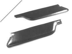 69-73 Mustang Convertible Sun Visors (White)