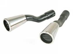 Exhaust - Tips - Scott Drake - 65-66 Mustang GT Exhaust Trumpets (pair)