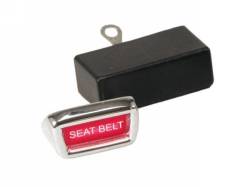 1965 - 1966 Mustang  Seat Belt Reminder Light (Stick-On)