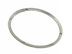 67-68 Mustang Headlamp Doors or Trim Rings, Chrome Finish