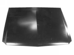 67 - 68 Mustang Hood without Turn Signal Reliefs