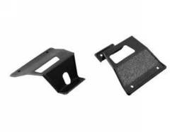 Seats & Components - Seat Hardware - Scott Drake - 67-68 Mustang Fastback Rear Seat Latch Cover Plate