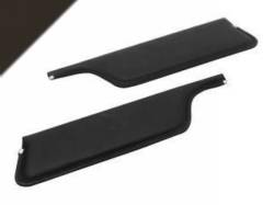 67-68 Mustang Convertible Sun Visors (Black)