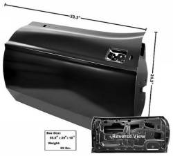 Dynacorn | Mustang Parts - 71 - 73 Mustang Dynacorn Door Shell, LH - Image 1